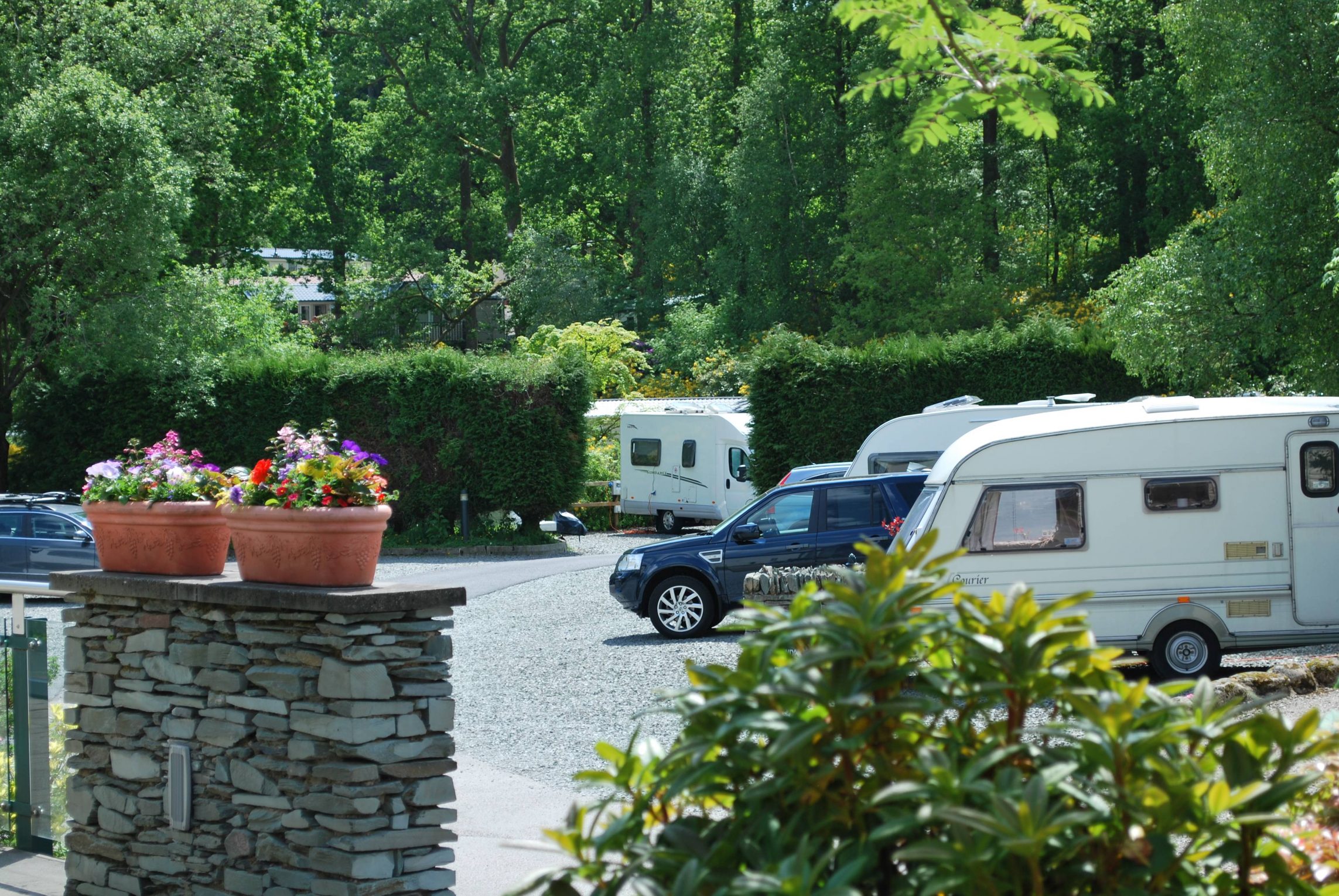 Touring at Skelwith Fold Caravan Park