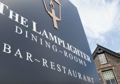 the lamplighter sign