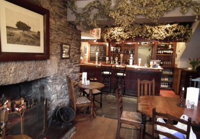 hare and hounds inn interior