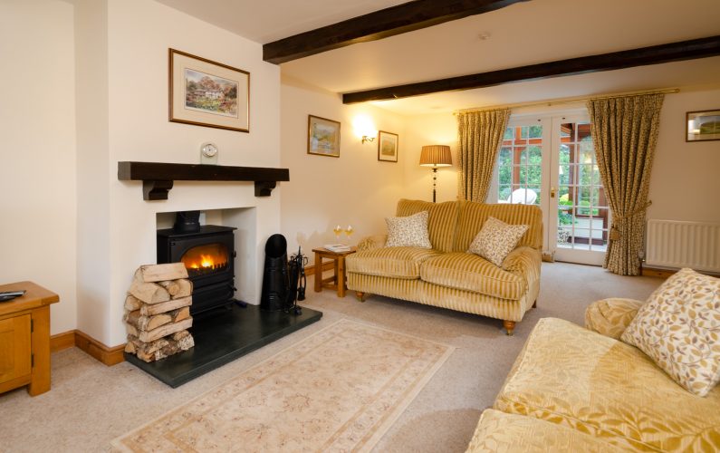 Ambleside holiday Cottage number one living room Skelwith