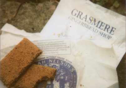 gingerbread on paper bag