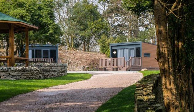 Hideaway glamping pod skelwith