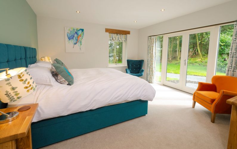 The Greenhouse cottage kingfisher bedroom Skewith
