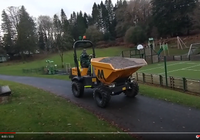 groundsmen working Skelwith
