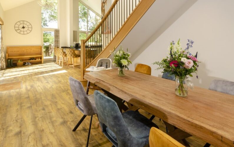 interior greenhouse dining Skelwith