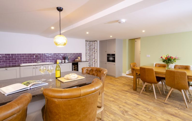 kitchen diner holiday cottage number three Ambleside