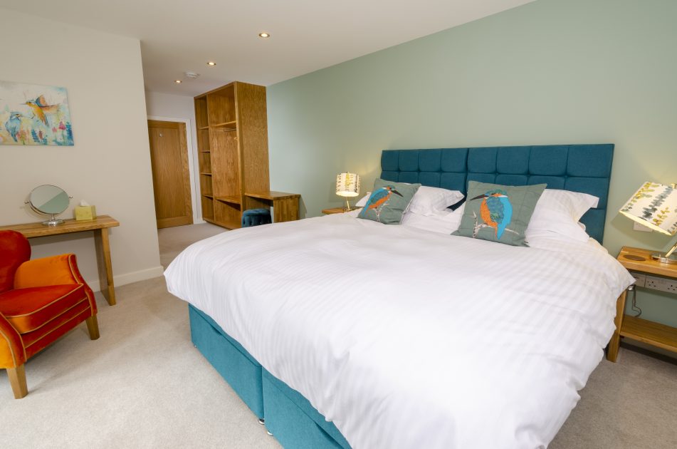 kingfisher bedroom Large Group Accommodation in the Lake District