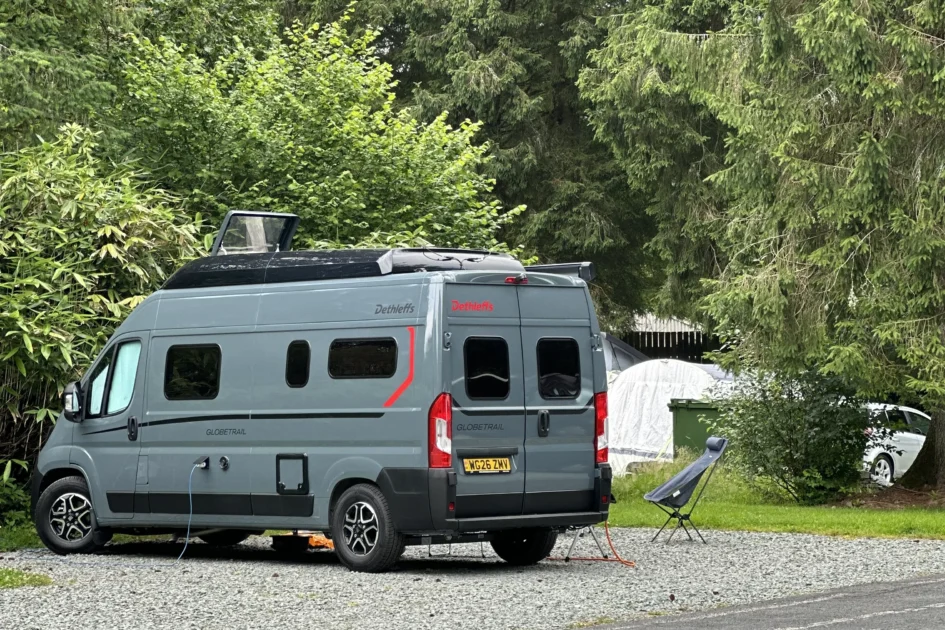 campervan at skelwith